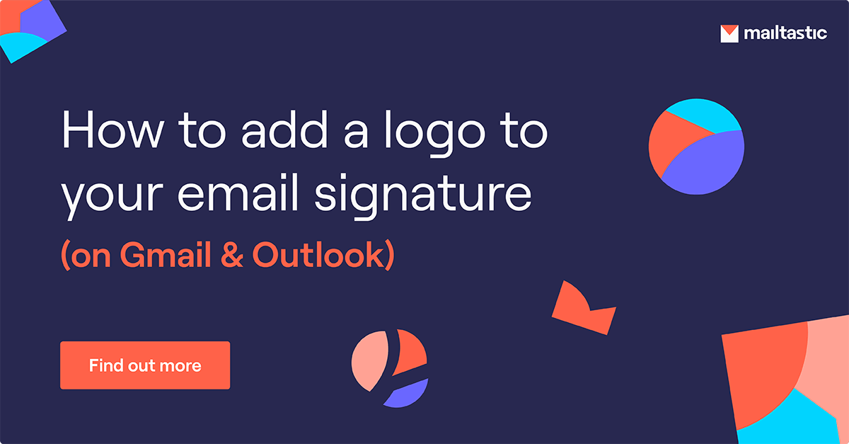 How to add a logo to your email signature (on Gmail & Outlook)